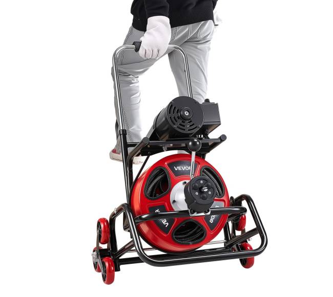 kanalizacijos valymo mašina 30m su automatinis tiektuvas9