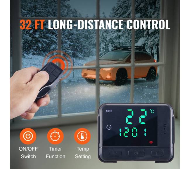 Dyzelinis oro šildytuvas su nuotoliniu valdymu2