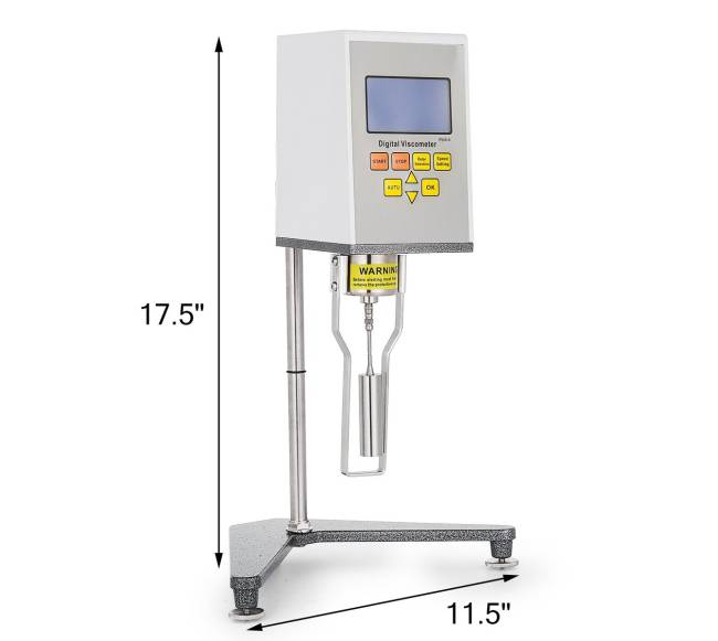 Skaitmeninis rotacinis klampos matuoklis NDJ-9S7