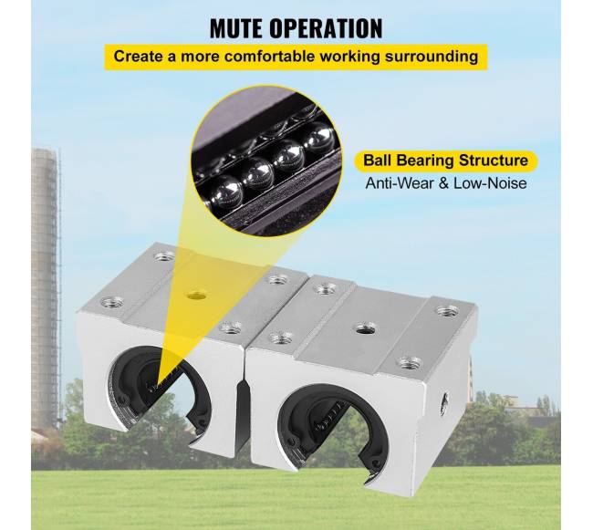 2X SBR16-600 mm linijinės bėgių kreipiančiosios5