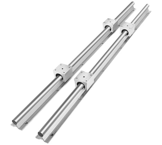 2X SBR16-600 mm linijinės bėgių kreipiančiosios8