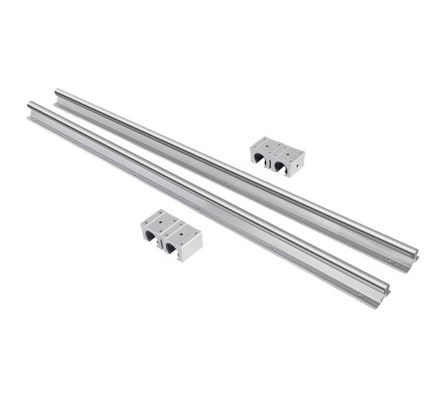 2X SBR16-600 mm linijinės bėgių kreipiančiosios10