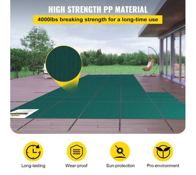 Įleidžiamo baseino žieminė apsaugos danga 18x34 ft su kairiu laipteliu2