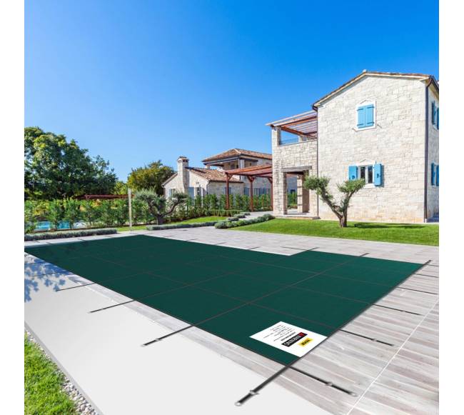 Įleidžiamo baseino žieminė apsaugos danga 18x34 ft su kairiu laipteliu7