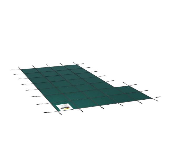 Įleidžiamo baseino žieminė apsaugos danga 18x34 ft su kairiu laipteliu9