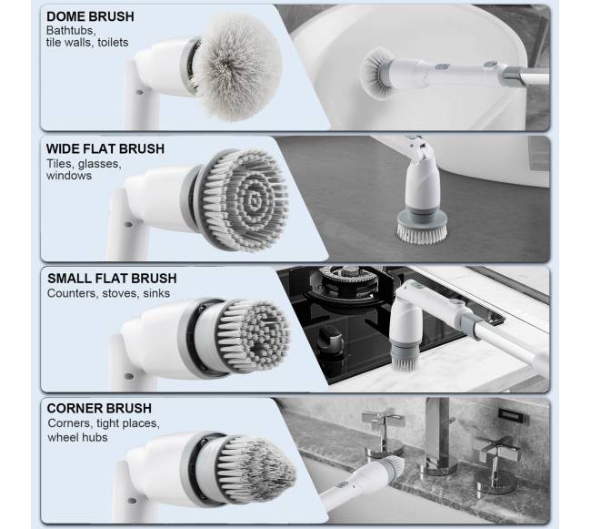 Elektrinis sukamuoju šepetys su prailginamu kotu4
