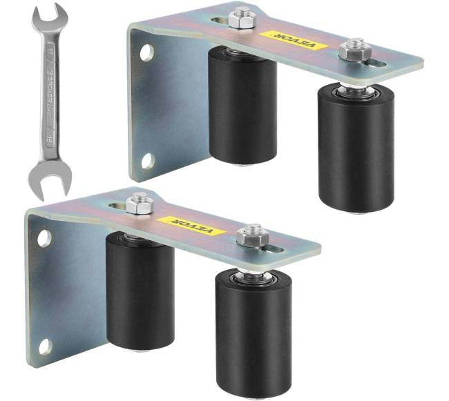 vartų ritinėlių kreipiklis su laikikliu0