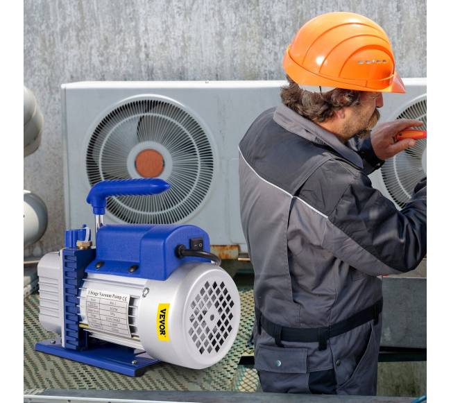 5 galonų vakuuminis cilindras ir 14 AG 3 CFM siurblys7