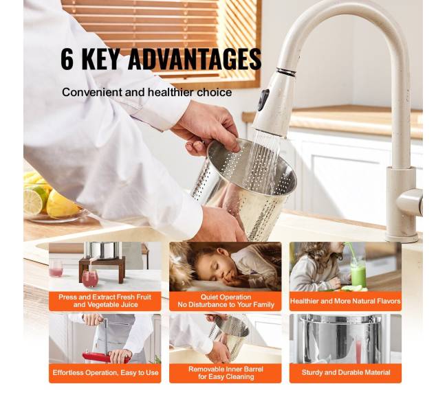 Rankų spaustuvas vaisių vynui 2L5