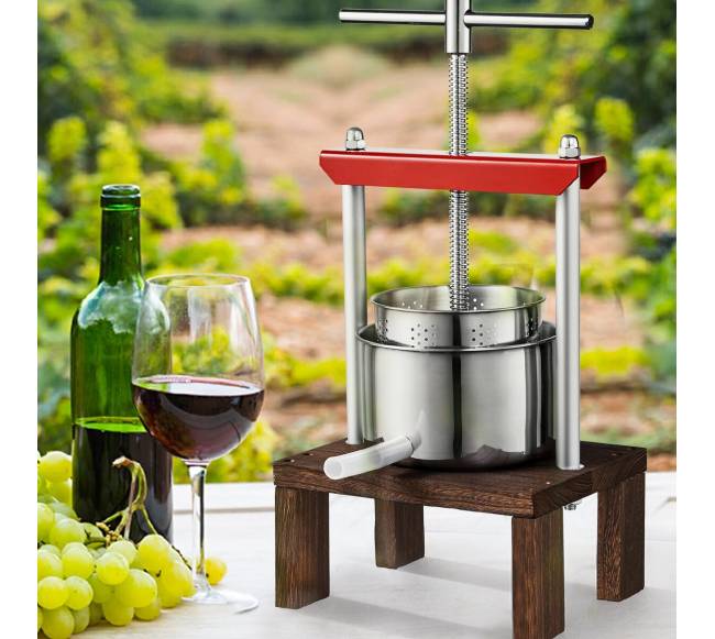 Rankų spaustuvas vaisių vynui 2L7