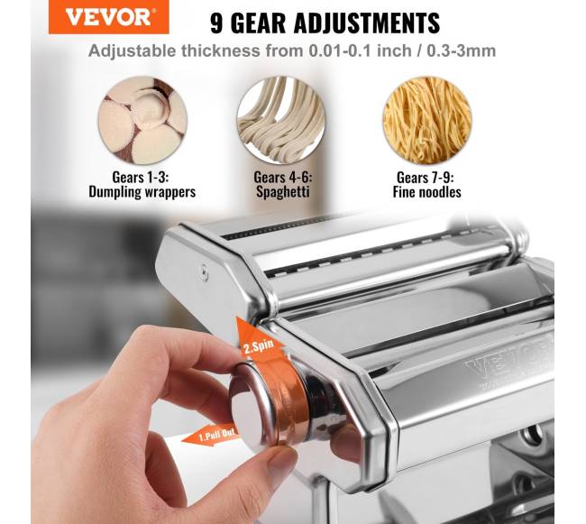 Rankų darbo makaronų mašina1