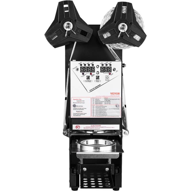 Automatinė gėrimų puodelių sandarinimo mašina0