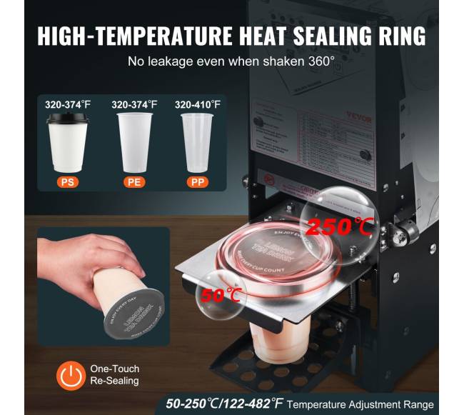 Automatinė gėrimų puodelių sandarinimo mašina2