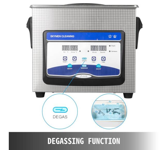 Ultragarso valymo mašina 3L papuošalams1