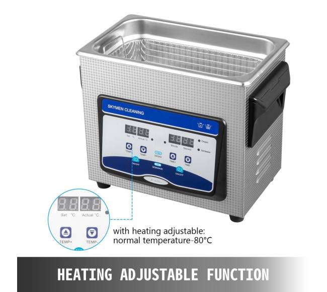 Ultragarso valymo mašina 3L papuošalams2