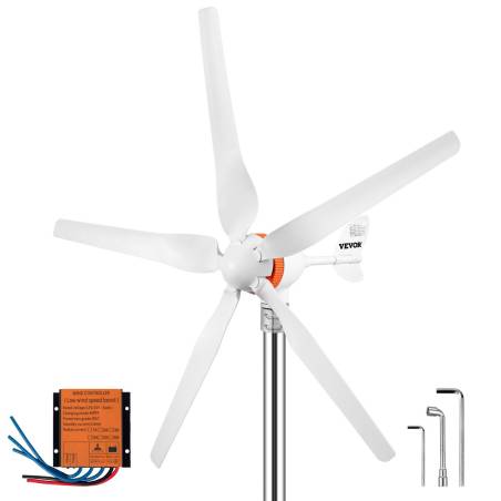 Vėjo turbina 500W su MPPT valdikliu0