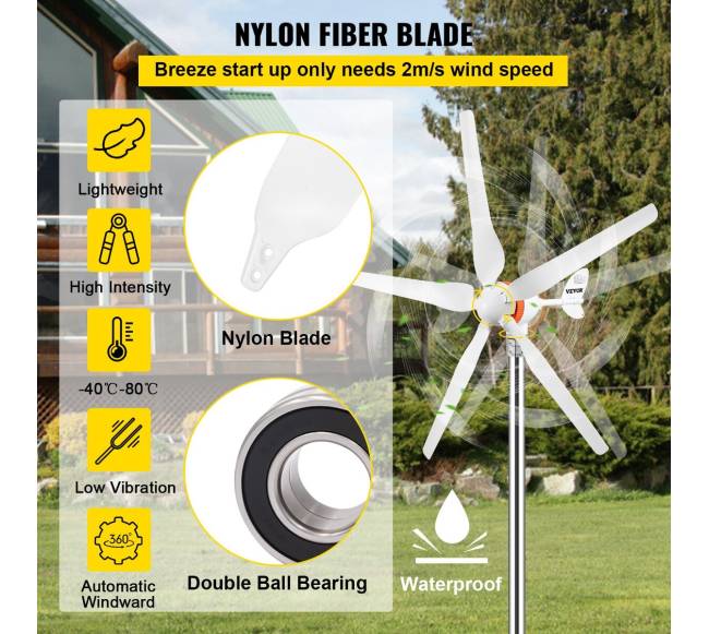 Vėjo turbina 500W su MPPT valdikliu3