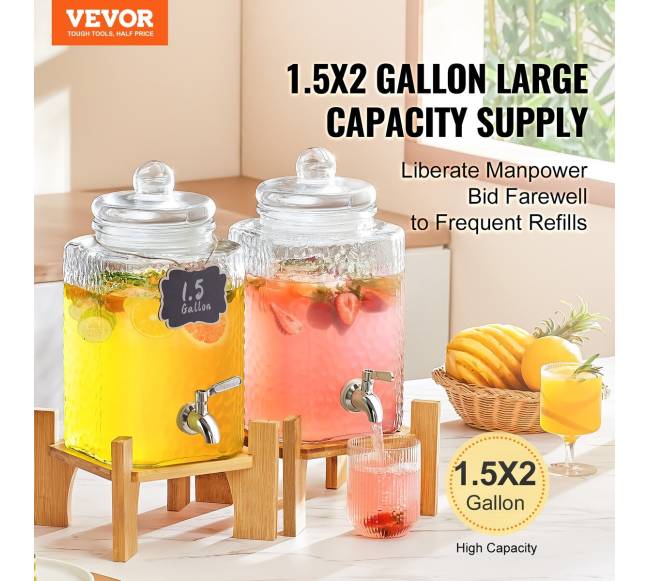 gėrimų dozatorius su stovu 5,5 l1