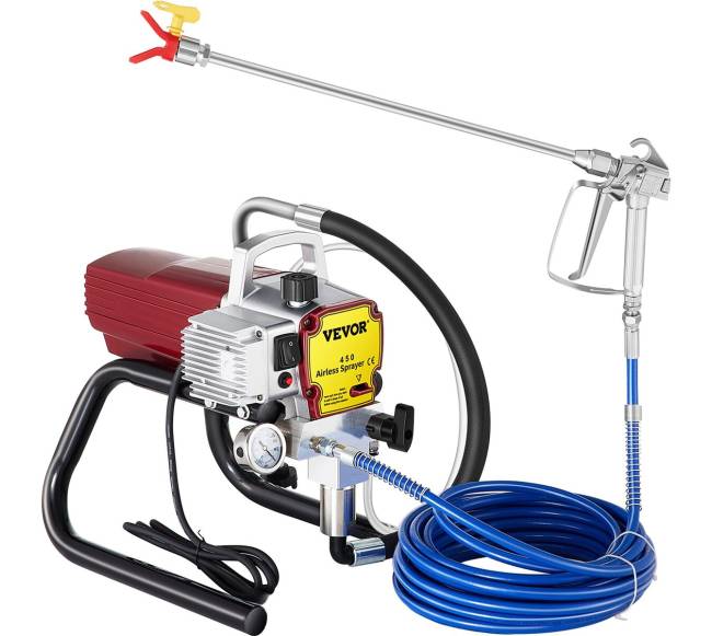 Elektrinis dažų purkštuvas sienoms ir luboms 1500W0