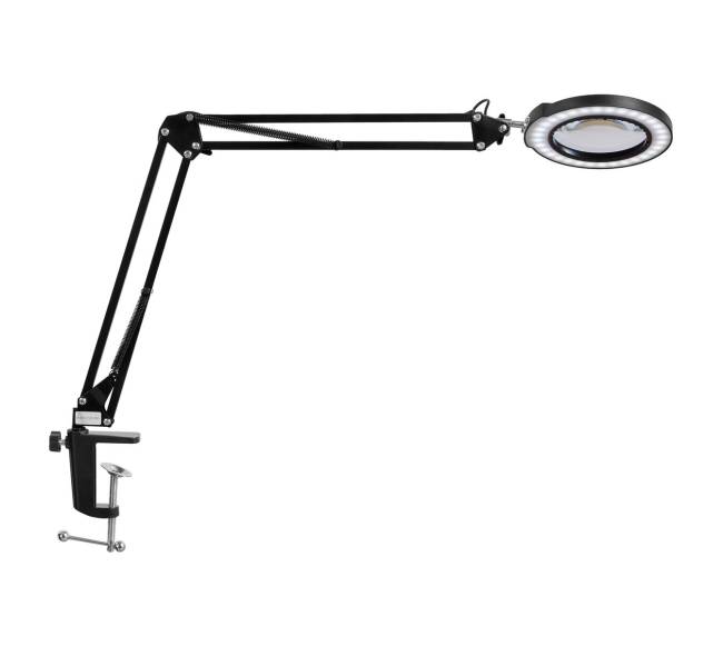 Didinantis stiklas su lempa 5x9