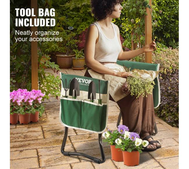 Sodininkų sulankstoma kėdutė su krepšiu5