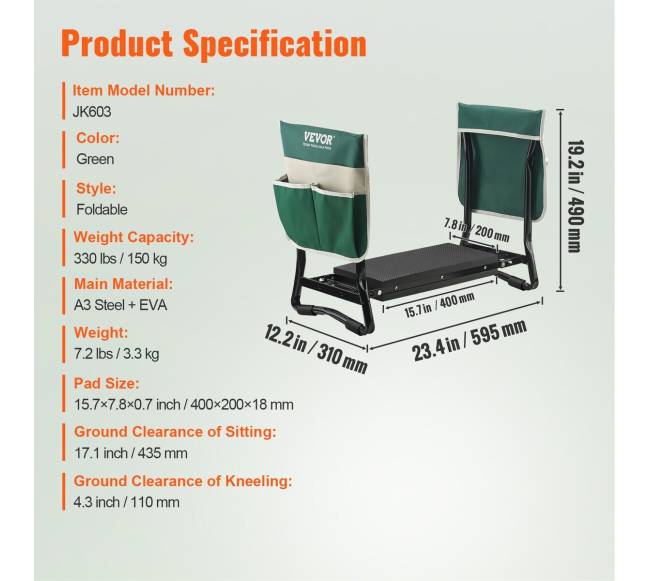 Sodininkų sulankstoma kėdutė su krepšiu6