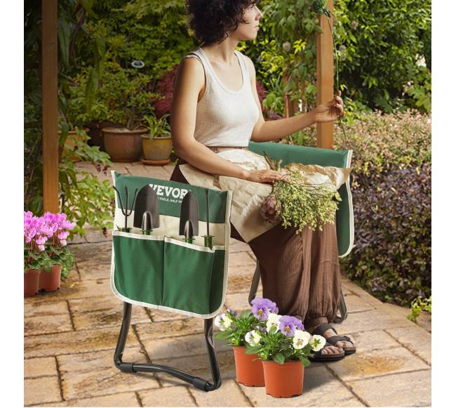 Sodininkų sulankstoma kėdutė su krepšiu7