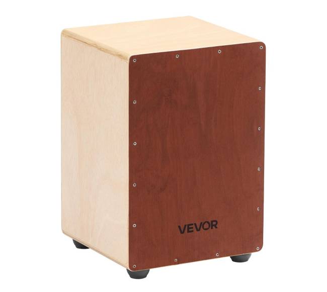 Beržo medienos cajon būgnelis su stygomis8