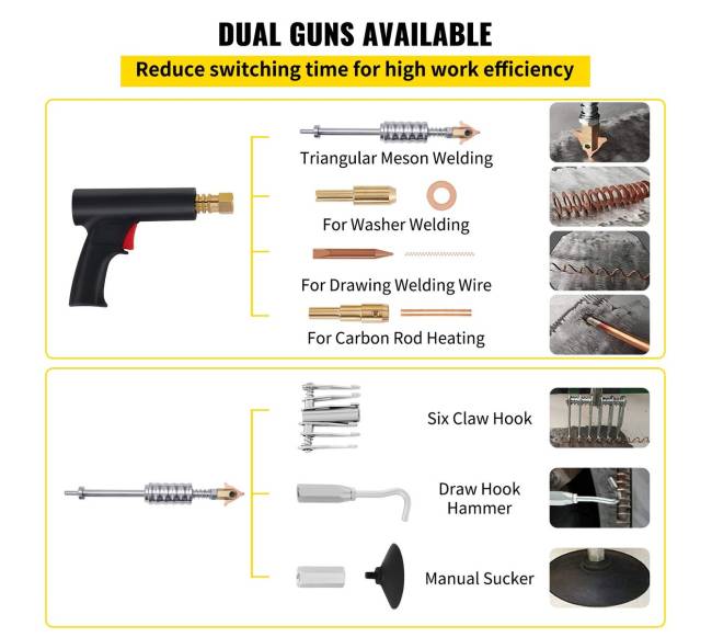 Dėmių suvirinimo įranga automobiliams3