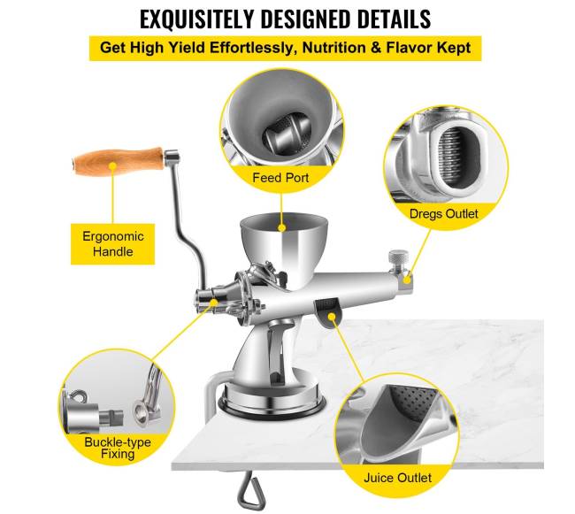 Rankinis kviečių daigų sulčių spaustuvas3