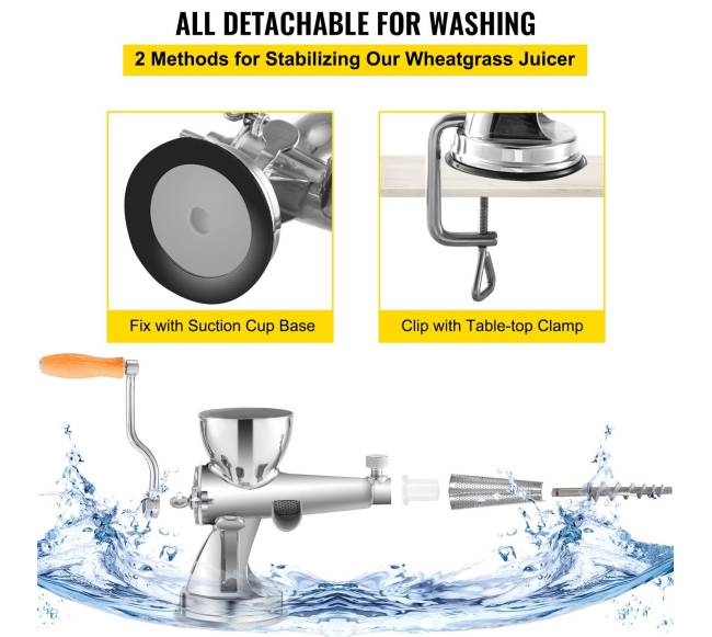 Rankinis kviečių daigų sulčių spaustuvas4