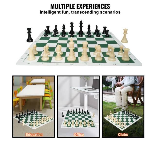 Šachmatų rinkinys su sulankstomu kilimėliu5