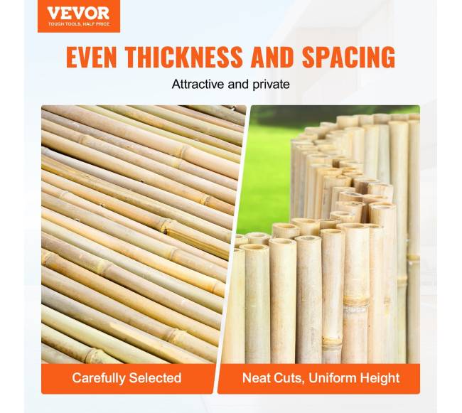 Natūrali bambuko tvora 183 cm x 244 cm1