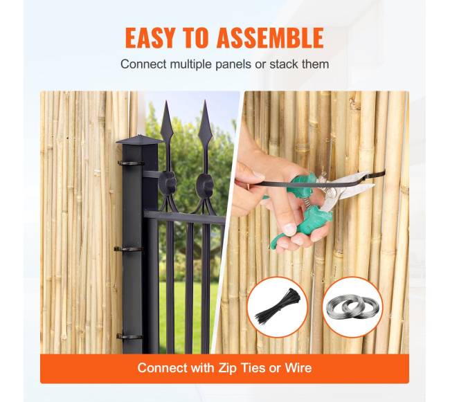 Natūrali bambuko tvora 183 cm x 244 cm4