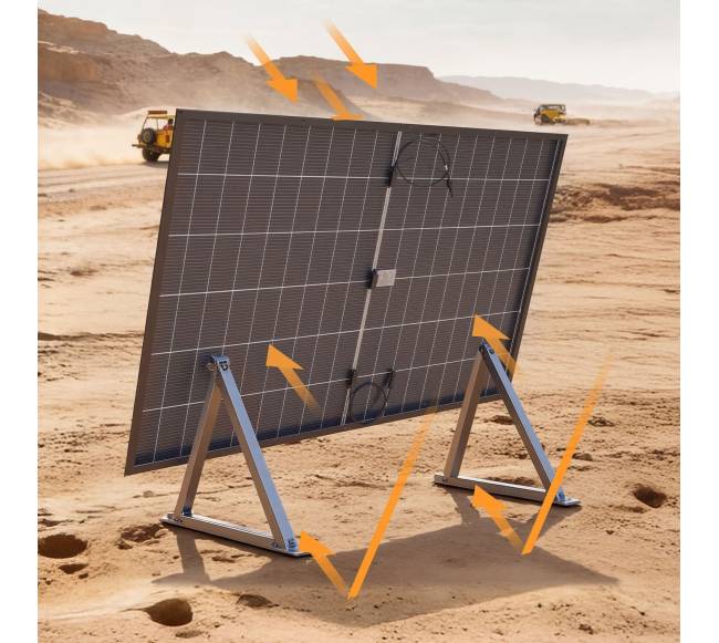 Dviejų pusių 400W saulės kolektoriai automobiliams ir valtims7