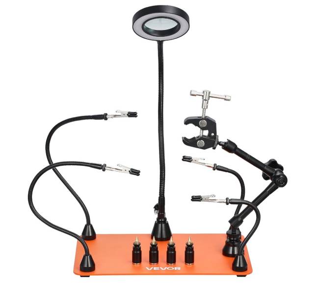 Magnetinė lituoklio stotis su lęšiu ir laikikliu8