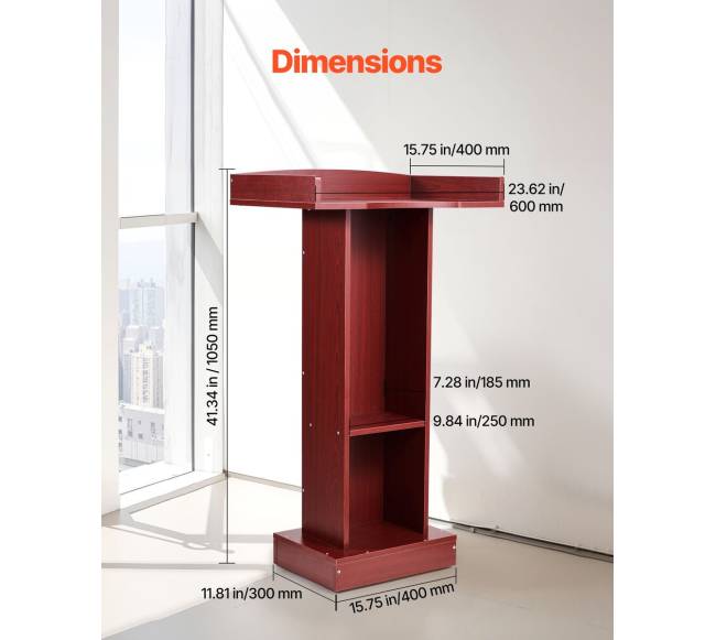 Medinis pakyla su lentyna sandėliavimui3