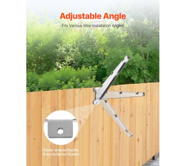 Spygliuotos vielos tvirtinimo laikikliai 10 vnt.1