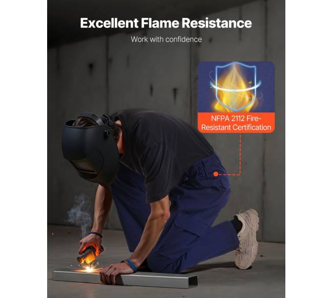 Vyriškos ugniasaugos kelnės iš 100% medvilnės3