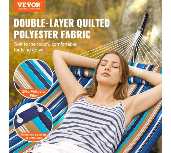 Dviejų vietų hamakas su stovu1