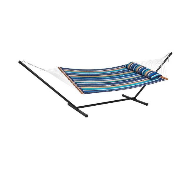 Dviejų vietų hamakas su stovu9