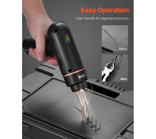 Belaidis plastiko suvirinimo įrankis 120W rinkinys5