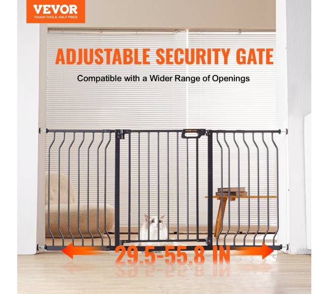 Plati kūdikio vartai su užraktu1