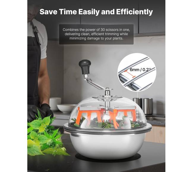 Rankų apvalių žiedų geniklis 33,5 cm5