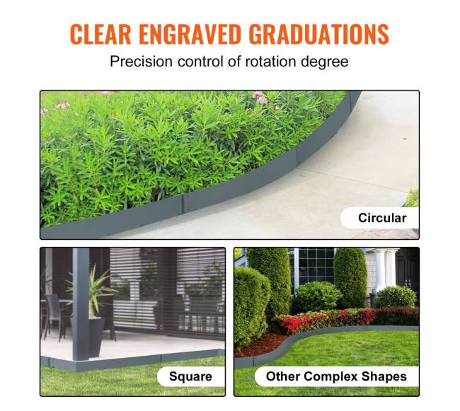 Plieniniai sodo kraštai, 5 vnt. komplektas3