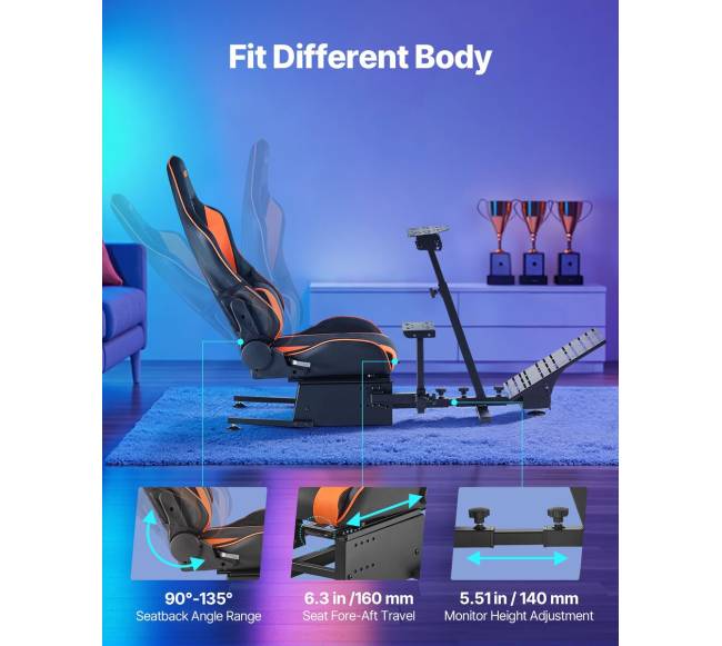 Lenktynių vairo stovas simuliatoriui4