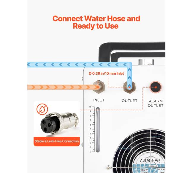 Pramoninis vandens aušintuvas CW-30006