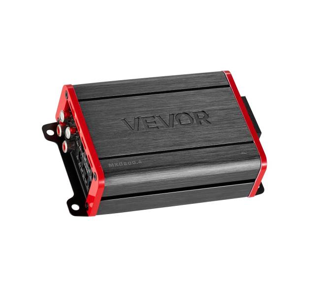 Automobilinis garso stiprintuvas, 4 kanalų, klasė D8