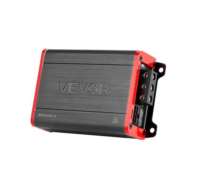 Automobilinis garso stiprintuvas, 4 kanalų, klasė D9