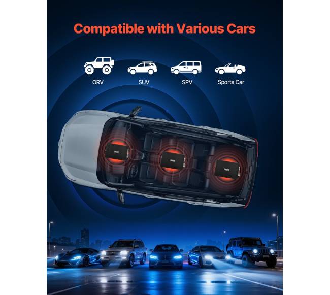 Automobilinis garso stiprintuvas 4 kanalų5